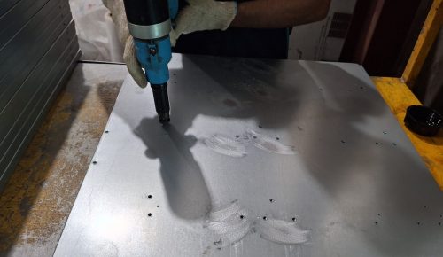 sheet metal fabrication hardware insertion